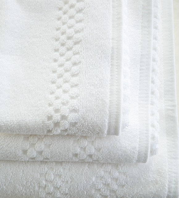 Corniche Lattice Towels