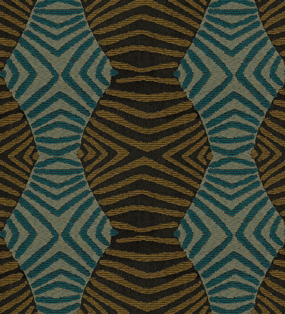 Tribal Gold Teal