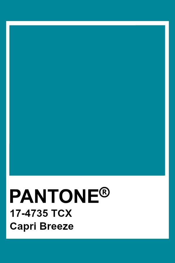 Pantone - Capri Breeze