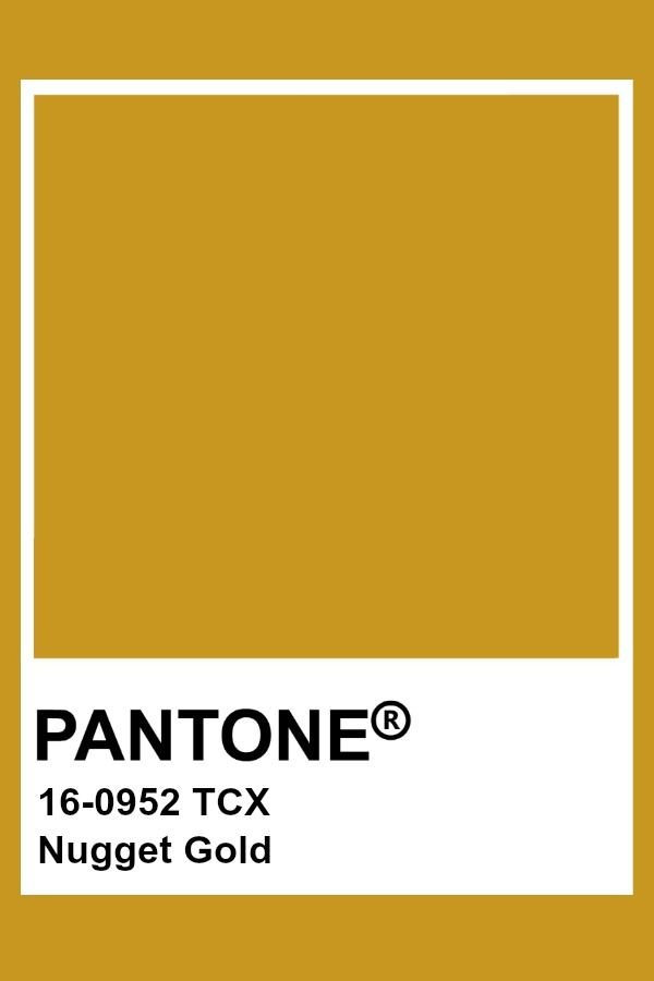 Pantone - Nugget Gold