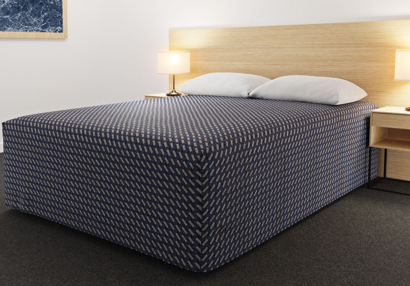 The Practical Fitted Bed Cover No 1 Specialists in Hotel Fabrics, Bed