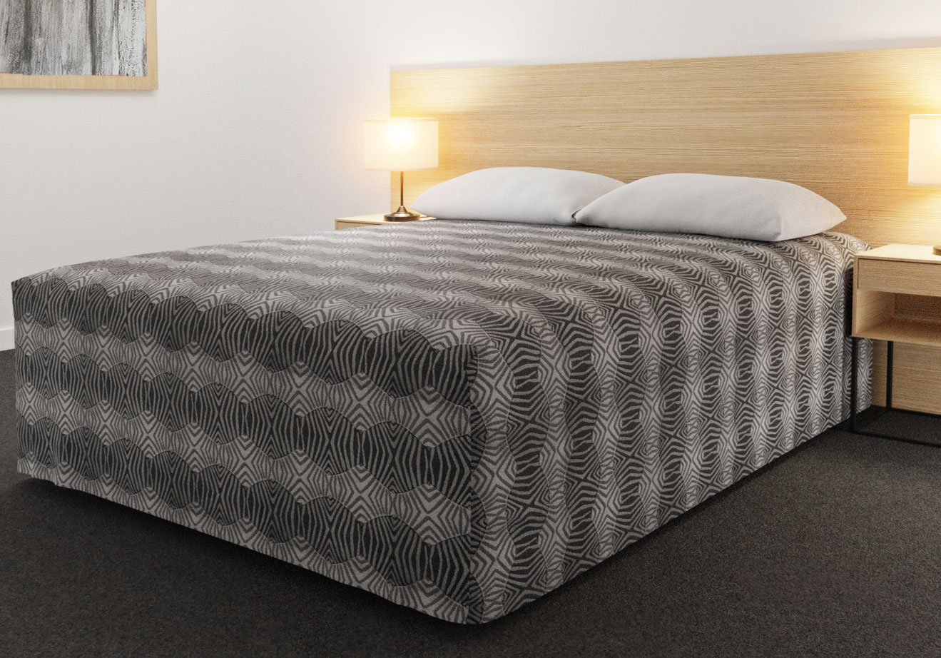 The Practical Fitted Bed Cover No 1 Specialists in Hotel Fabrics, Bed