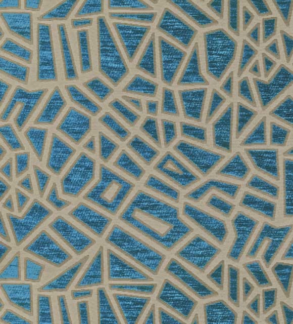 Mosaic Turquoise Taupe