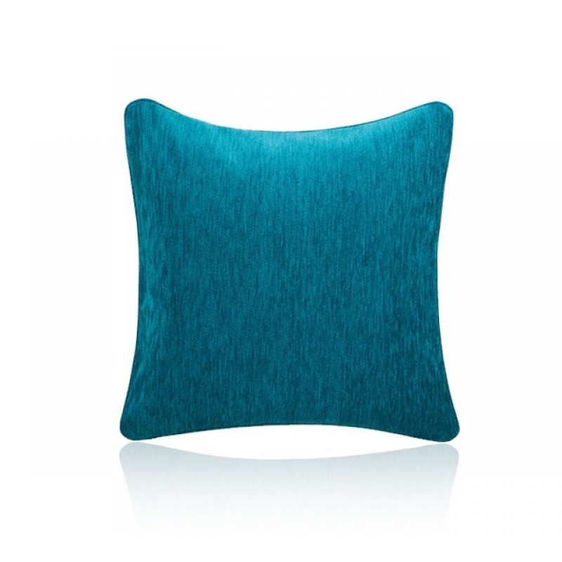 Euro Cushion - Persia Turquoise with Piping