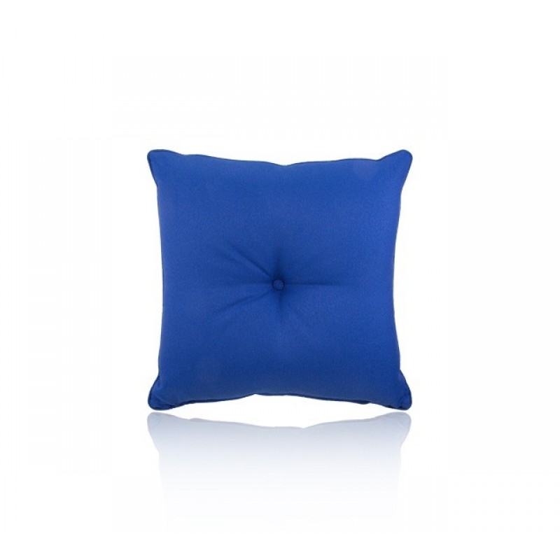 Large Decorative Cushion - Vantage Mykonos with Button and Piping