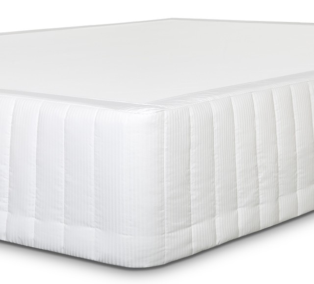 Corniche Valance using Fine Stripe Sateen Fabric