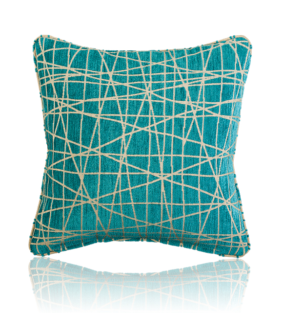 Fiddlesticks Electra (Reverse) - Large Decorative Cushion